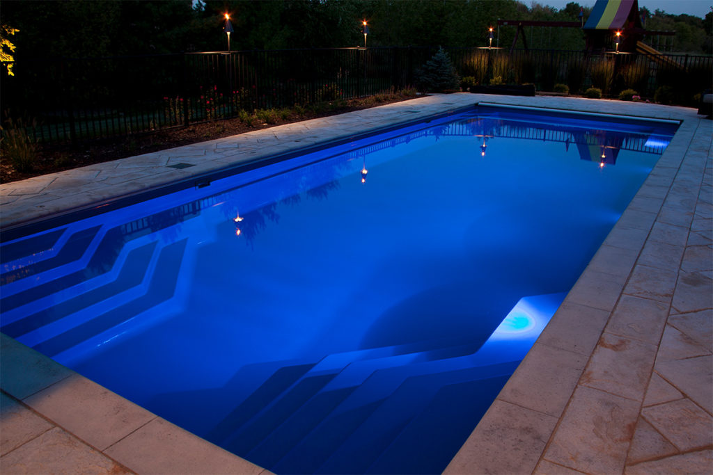 island swimming pool